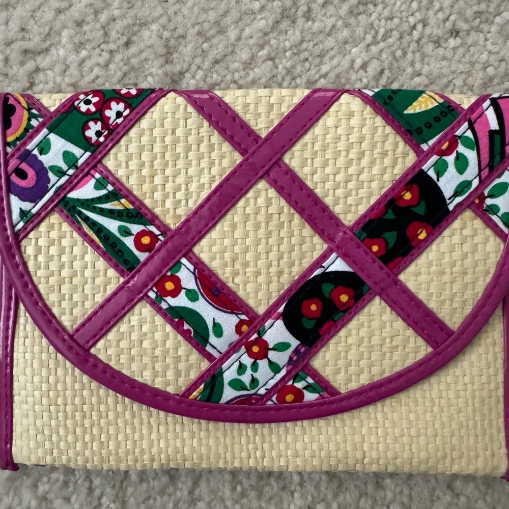 Vera‎ Bradley Viva La Vera Envelope Wristlet Wallet Convertible Clutch